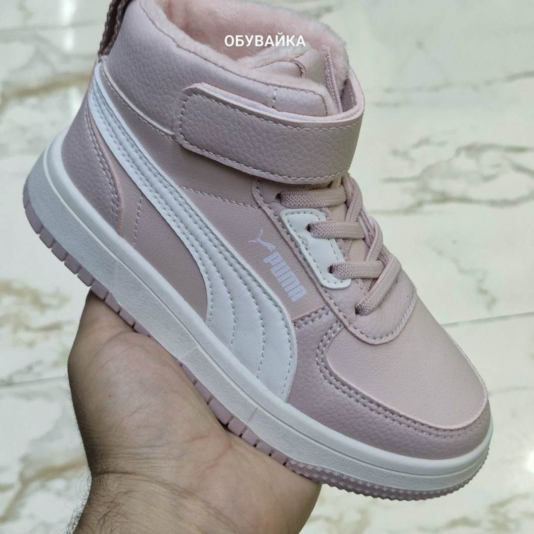 ,кроссовки puma,puma rebound joy,высокие молодежные кроссовки puma rebound joy для мальчиков,кроссовки puma rebound