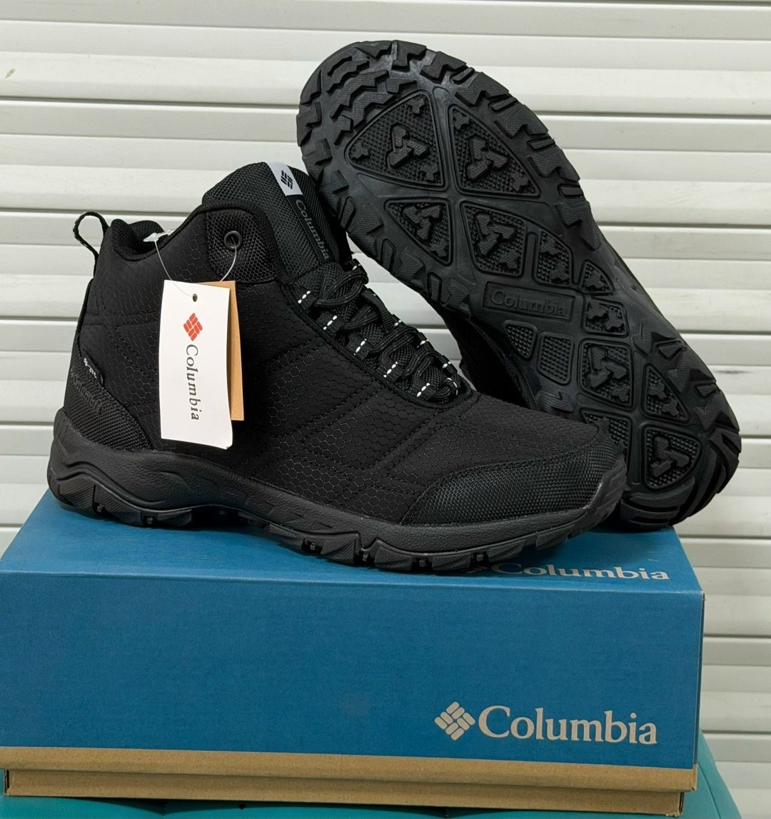 зимние ботинки columbia firecamp,зимние ботинки columbia,кроссовки зимние columbia высокие мужские чёрные,мужские зимние кроссовки columbia,ботинки columbia
