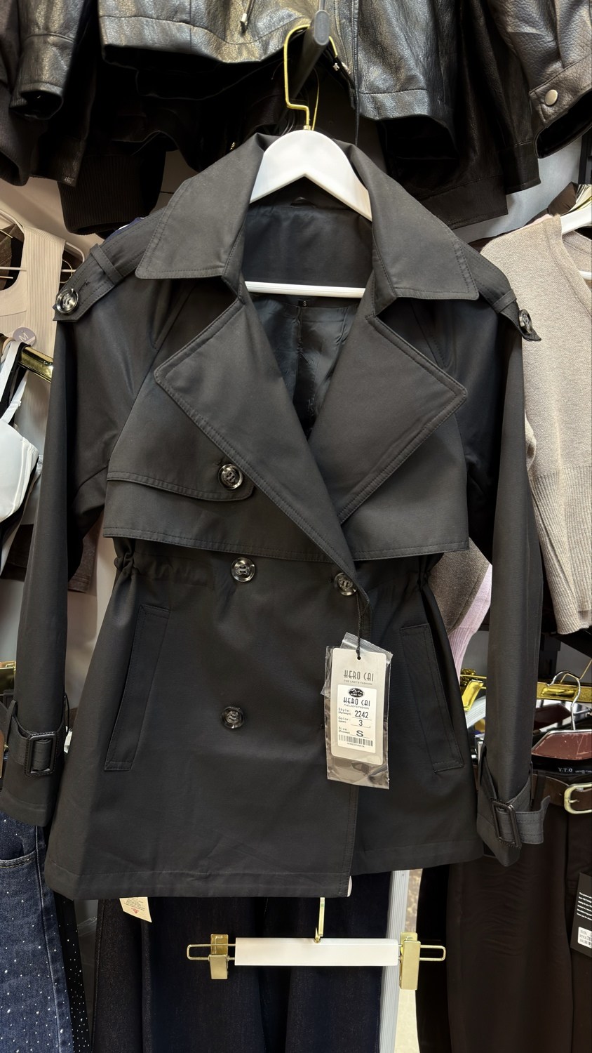 плащ тренч,женские плащи,плащ женский черный,тренч guess черный,черный тренч