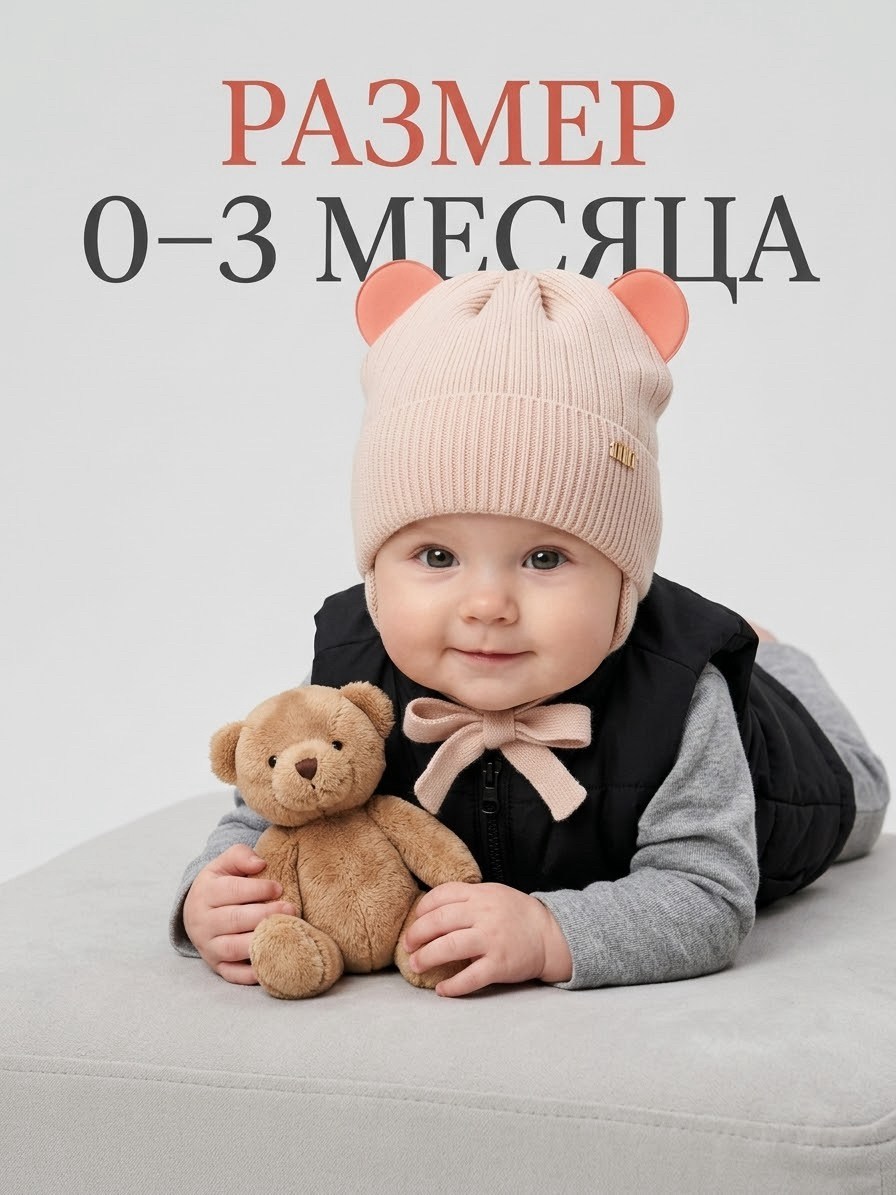 шапка для новорожденного,шапочка для новорожденного,шапка для детей,шапка для малыша,шапочка с ушками для новорожденных