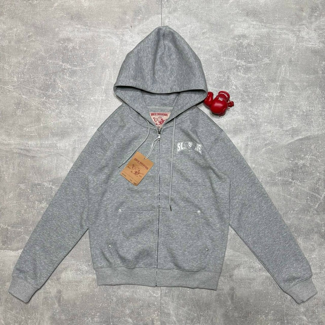 толстовка,мужская толстовка,толстовка supreme small box drawcord zip up hooded sweatshirt heather grey,толстовкa на молнии с капюшоном,толстовка supreme