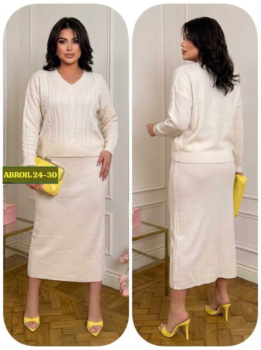 костюм с юбкой женский,костюм с джемпером и юбкой,костюм женский,трикотажный костюм с юбкой,женский трикотажный костюм двойка юбка и кофта