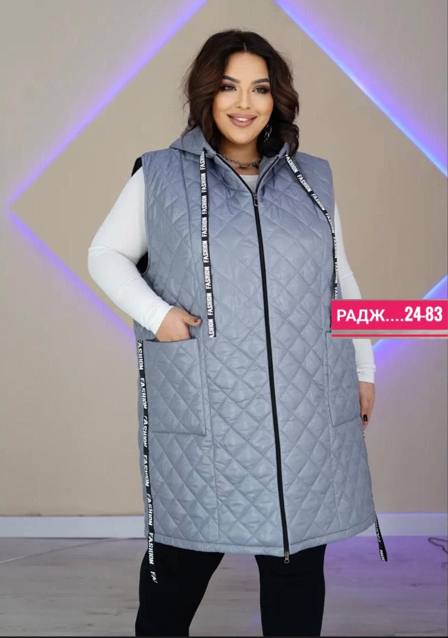 жилет утепленный женский больших размеров arzuwear,жилет на синтепоне,жилет утепленный женский больших размеров,жилет женский большие размеры,жилет утепленный женский