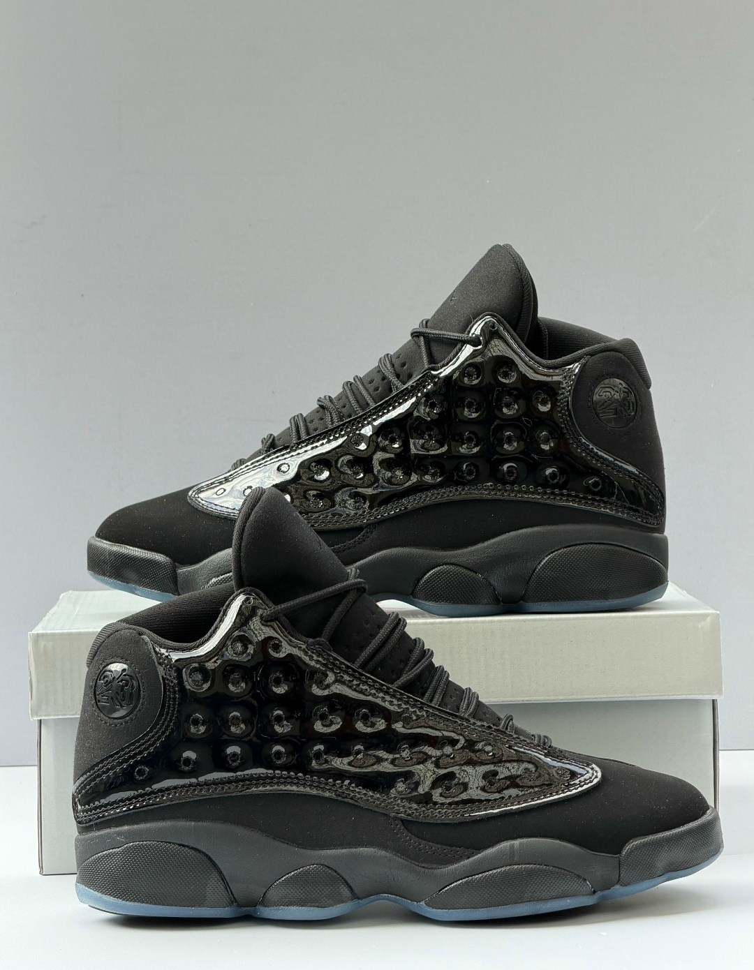 кроссовки air jordan 13 retro cap and gown черный,jordan 13 black patent leather,кроссовки air jordan 13 retro gs cap and gown черный,кроссовки,air jordan retro 13