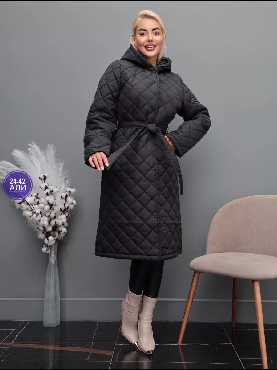 пальто стеганое с капюшоном удлиненное vin_style,пальто стеганое с капюшоном удлиненное vin_style 243781134,пальто стеганое удлиненное с капюшоном mun_store,пальто стеганое удлиненное с капюшоном dl_p