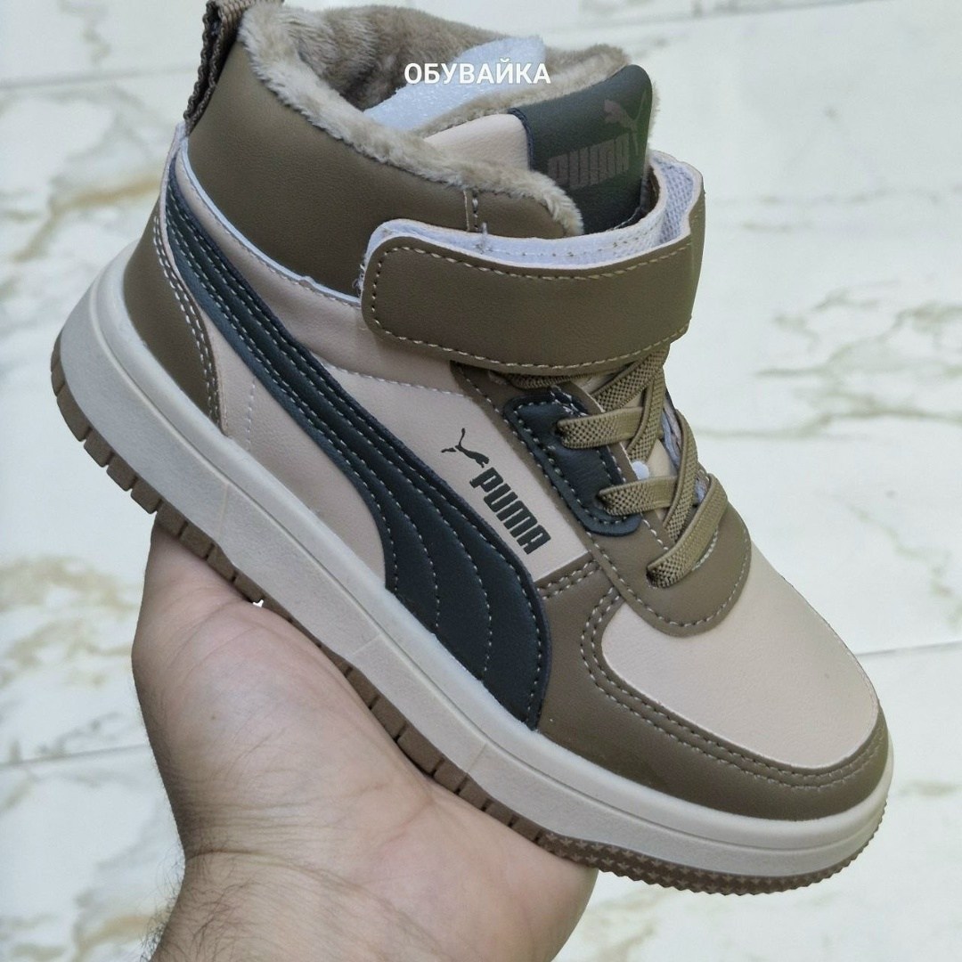 ,кроссовки puma,puma rebound joy,высокие молодежные кроссовки puma rebound joy для мальчиков,кроссовки puma rebound