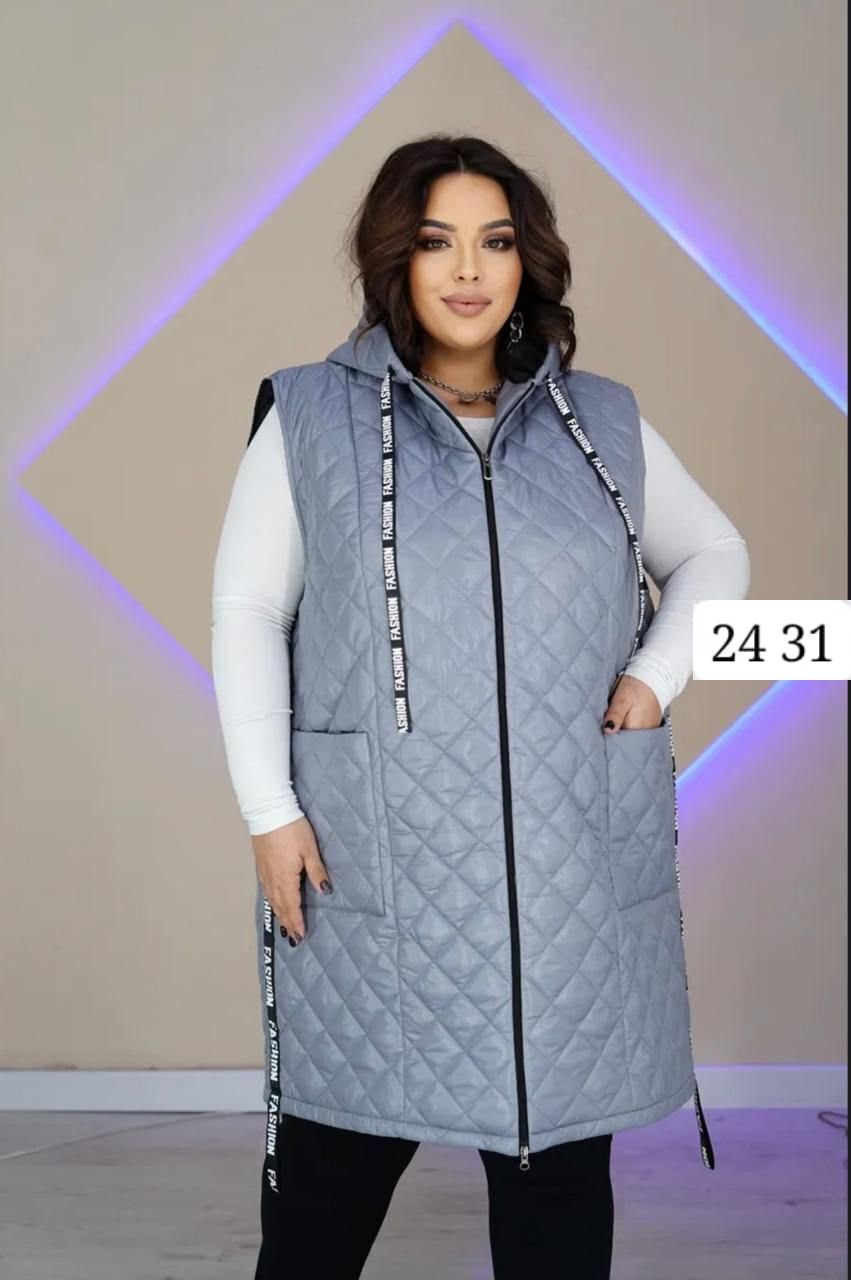 жилет утепленный женский больших размеров arzuwear,жилет на синтепоне,жилет утепленный женский больших размеров,жилет женский большие размеры,жилет утепленный женский
