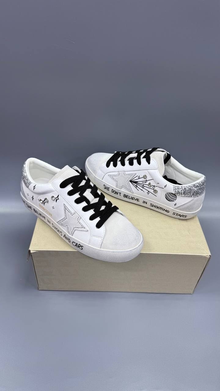 ,кеды golden goose,golden goose кроссовки,кроссовки со звездами,golden goose super star
