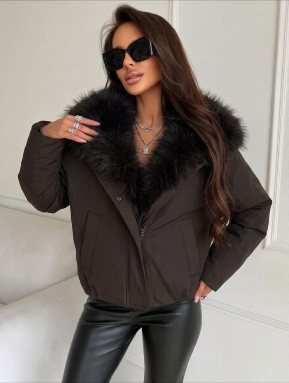женский чёрный пуховик с мехом max mara,пуховики с мехом,куртка с мехом,парка с мехом,куртка с натуральным мехом женская