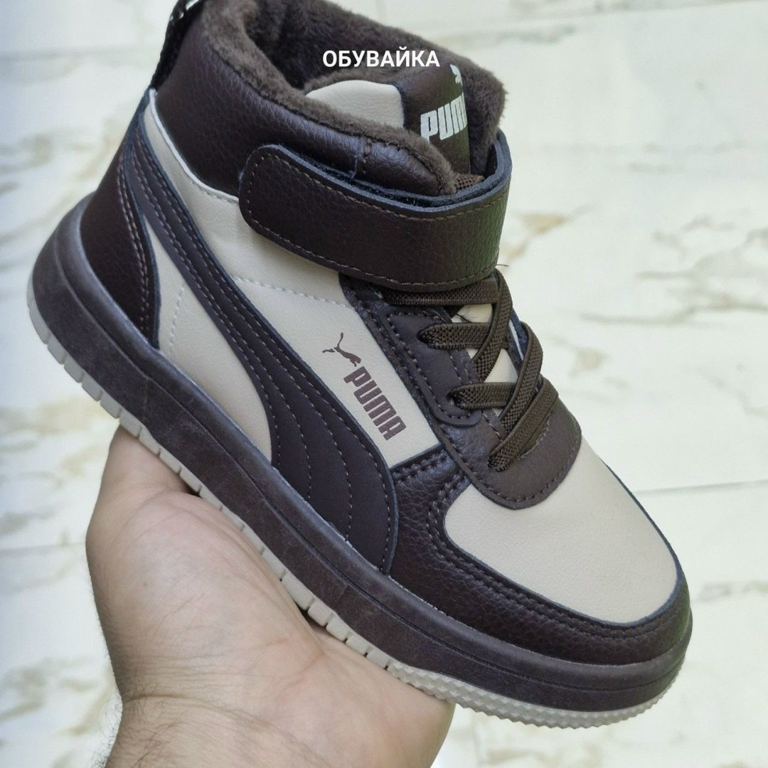 ,кроссовки puma,puma rebound joy,высокие молодежные кроссовки puma rebound joy для мальчиков,кроссовки puma rebound