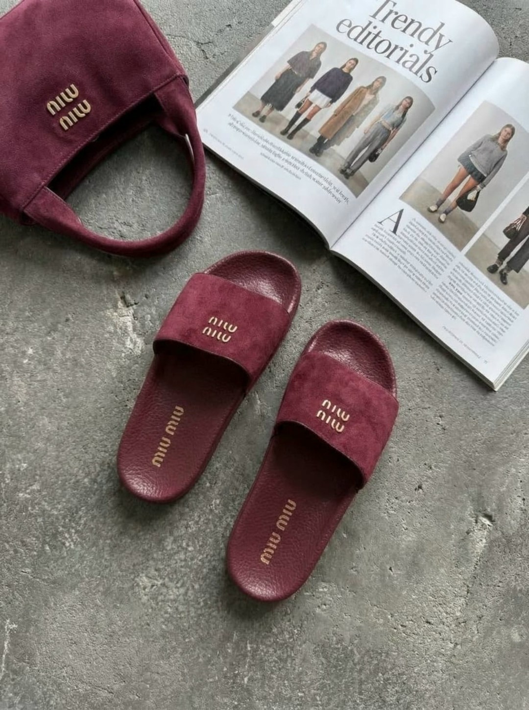 женские шлепанцы,шлепанцы miu miu,,модные тапочки,тапочки miu miu