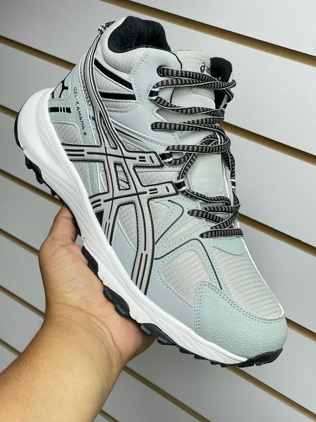 зимние кроссовки asics gel kahana 8 hi,кроссовки мужские asics gel kahana 8,кроссовки asics gel-kahana 8,кроссовки asics,зимние кроссовки asics gel kahana 8 hi цвет серый