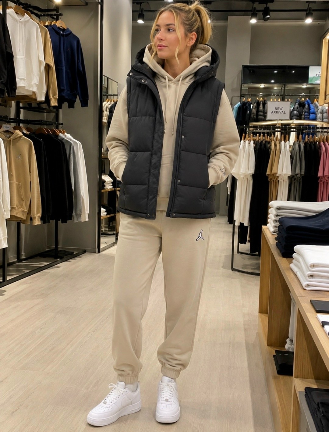 костюм тройка с курткой black&brand,костюм спортивный,пуховик со спортивным костюмом женский,костюм тройка с курткой,спортивный костюм с пуховиком