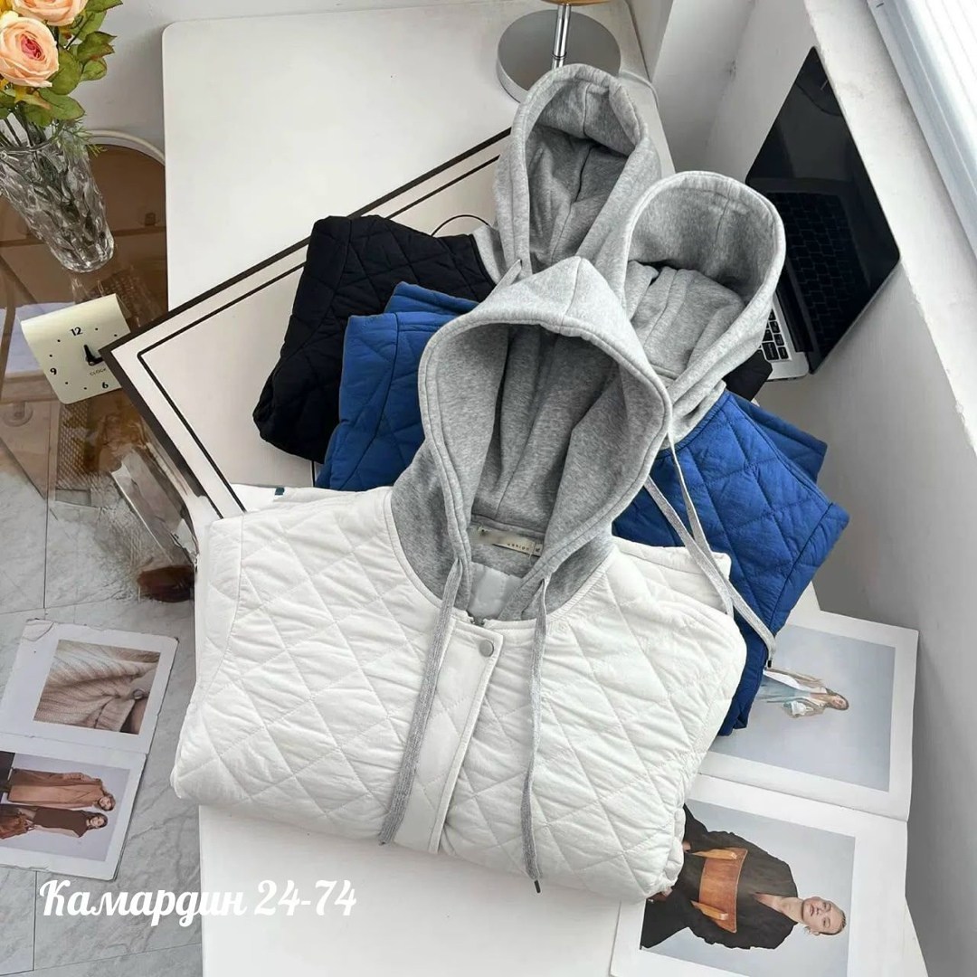 куртка женская,куртка стильная,куртка женская демисезонная,стеганая куртка с капюшоном,демисезонная куртка