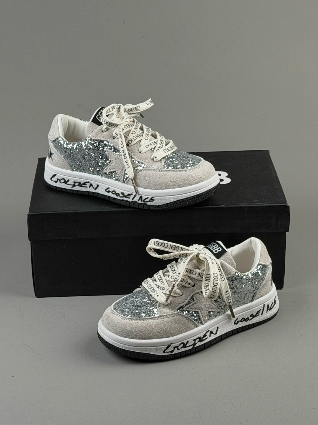 golden goose кеды блестящие,golden goose кеды glitter,golden goose hi star silver glitter,,golden goose sneakers silver metallic glitter