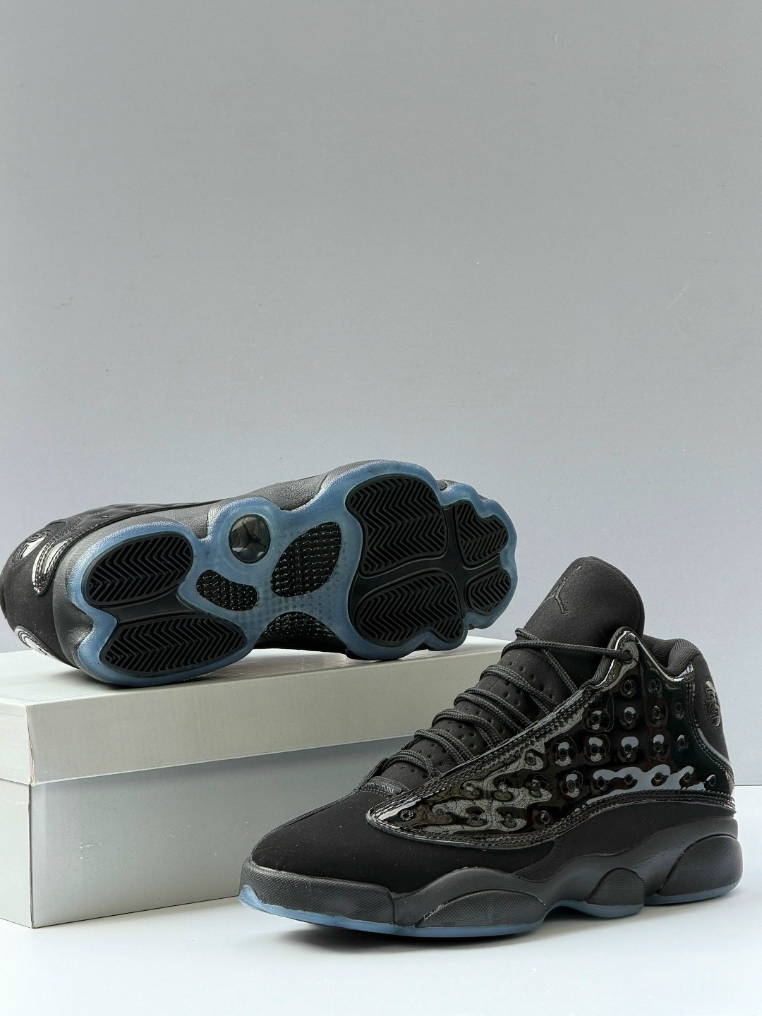 кроссовки air jordan 13 retro cap and gown черный,jordan 13 black patent leather,кроссовки air jordan 13 retro gs cap and gown черный,кроссовки,air jordan retro 13