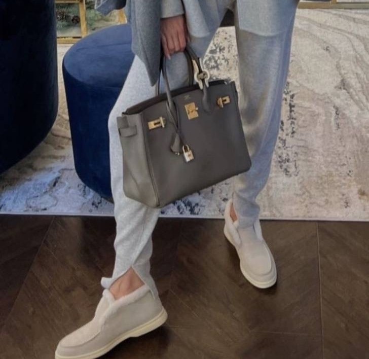 лоферы loro piana open walk с мехом женские,лоферы женские loro piana,лоферы loro piana,лоферы зимние женские,женские лоферы с мехом loro piana
