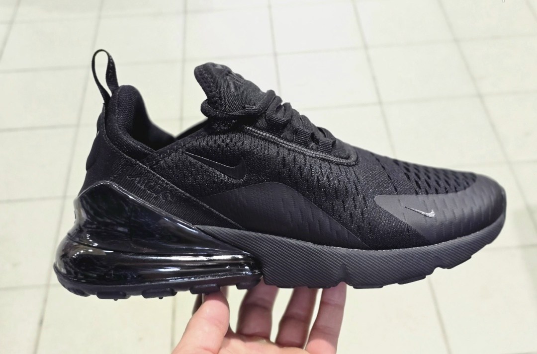 nike air max 270 triple black,кроссовки nike air max 270,nike air max 270,мужские кроссовки nike air max 270,найк аир 270 черные