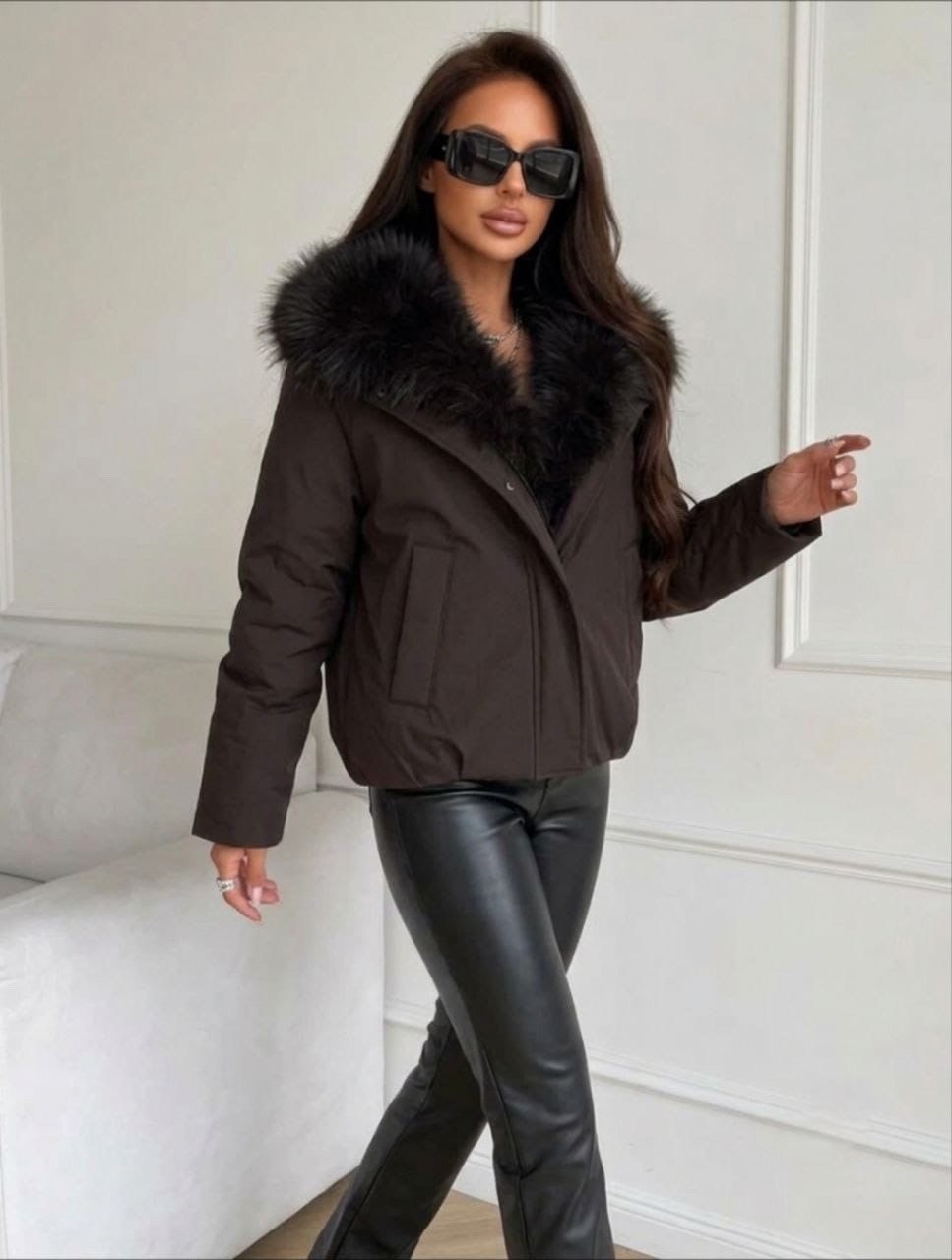 женский чёрный пуховик с мехом max mara,пуховики с мехом,куртка с мехом,парка с мехом,куртка с натуральным мехом женская