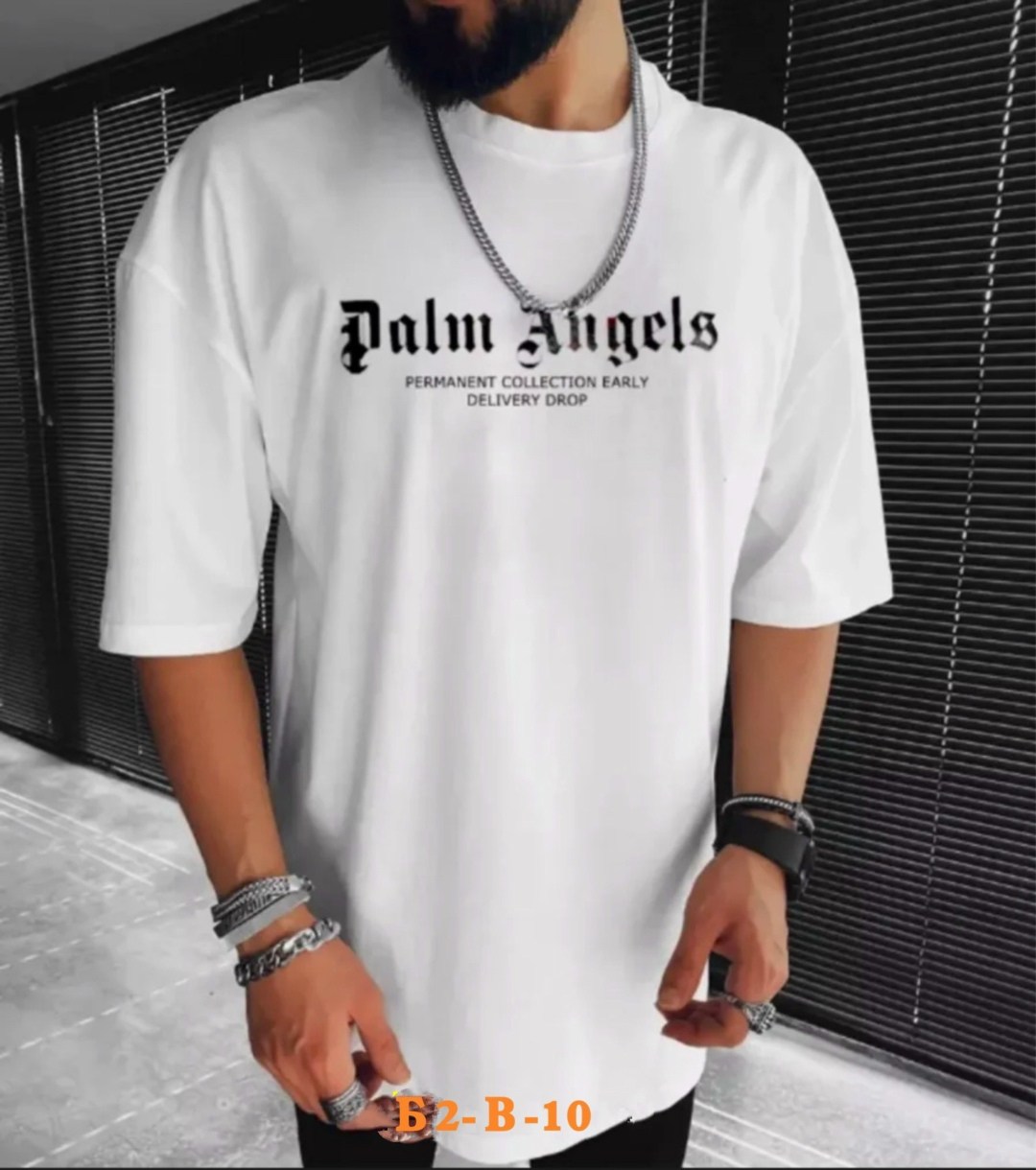 футболки palm angels,мужские футболки palm angels,футболка с принтом palm angels,футболки мужские,футболки черные