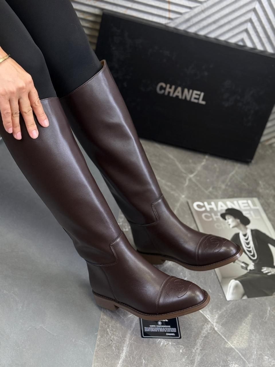 сапоги chanel,сапоги шанель,женские сапоги,кожаные сапоги,сапоги