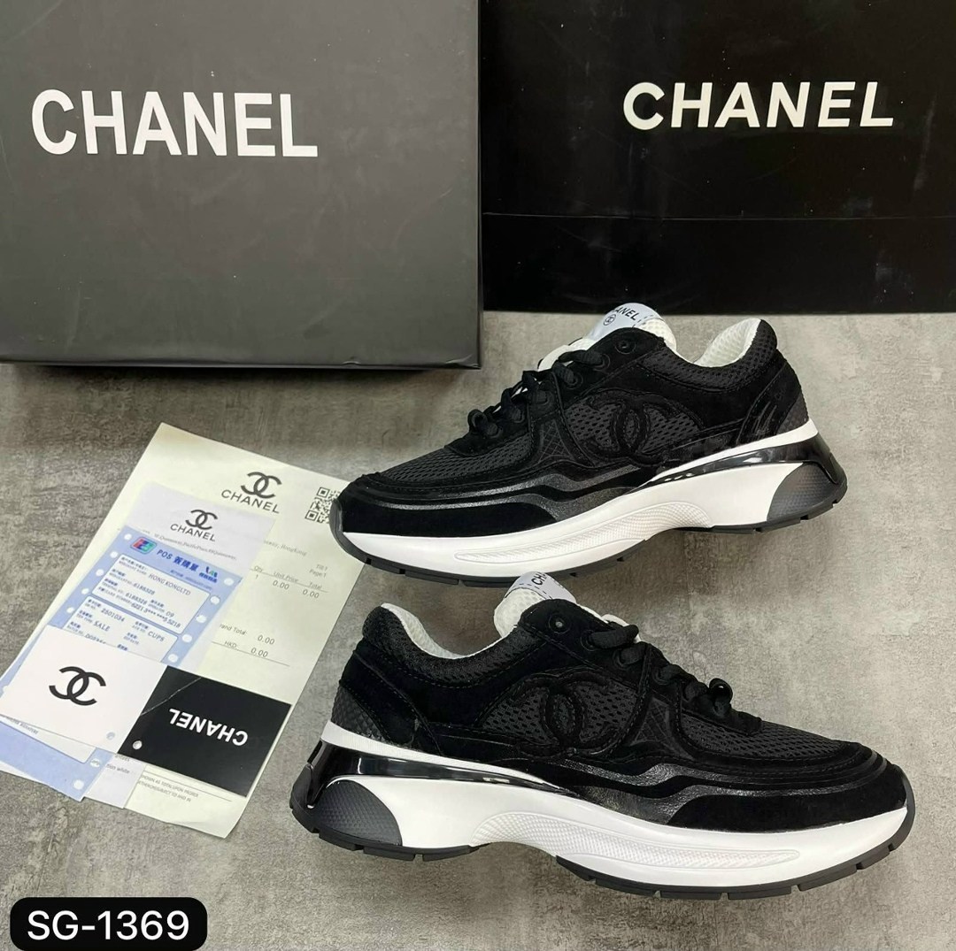 кроссовки chanel chanel кроссовки chanel,chanel кроссовки,женские кроссовки chanel,chanel женские кожаные кроссовки chanel premium black,женские брендовые кожаные кроссовки chanel premium