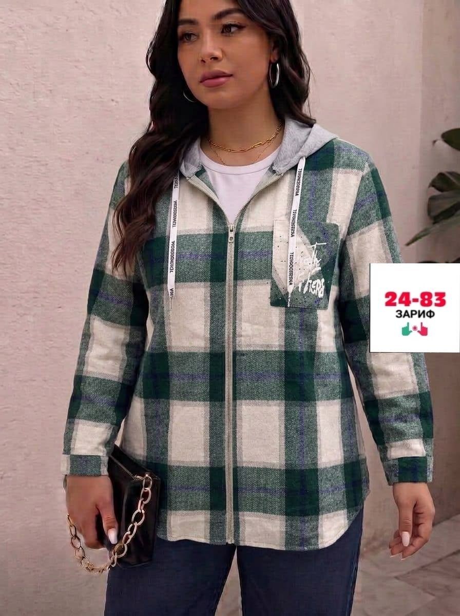 рубашка оверсайз теплая в клетку удлиненная amy store,рубашка женская теплая,женская рубашка,рубашка теплая,рубашка теплая в клетку удлиненная