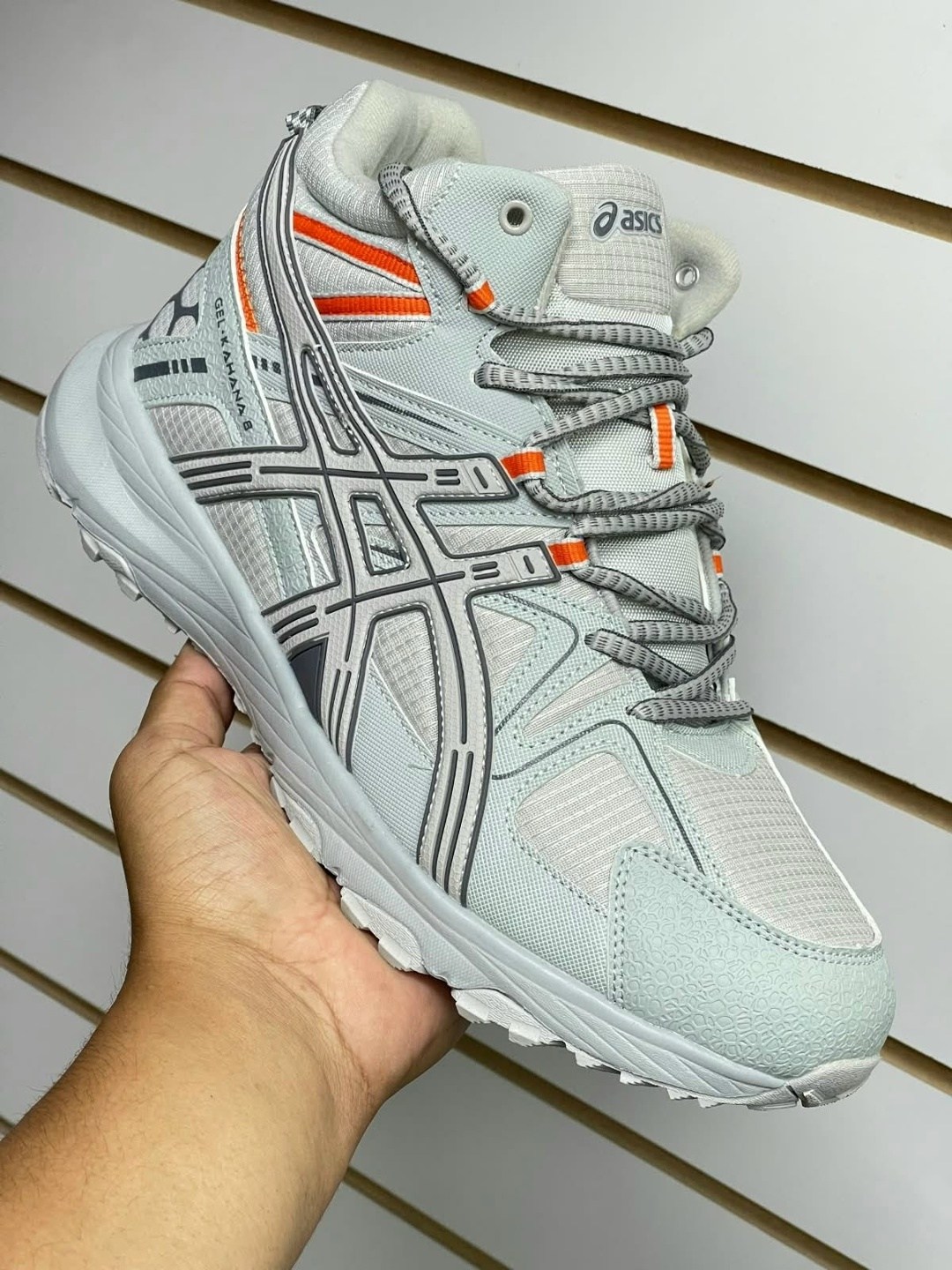 зимние кроссовки asics gel kahana 8 hi,кроссовки мужские asics gel kahana 8,кроссовки asics gel-kahana 8,кроссовки asics,зимние кроссовки asics gel kahana 8 hi цвет серый