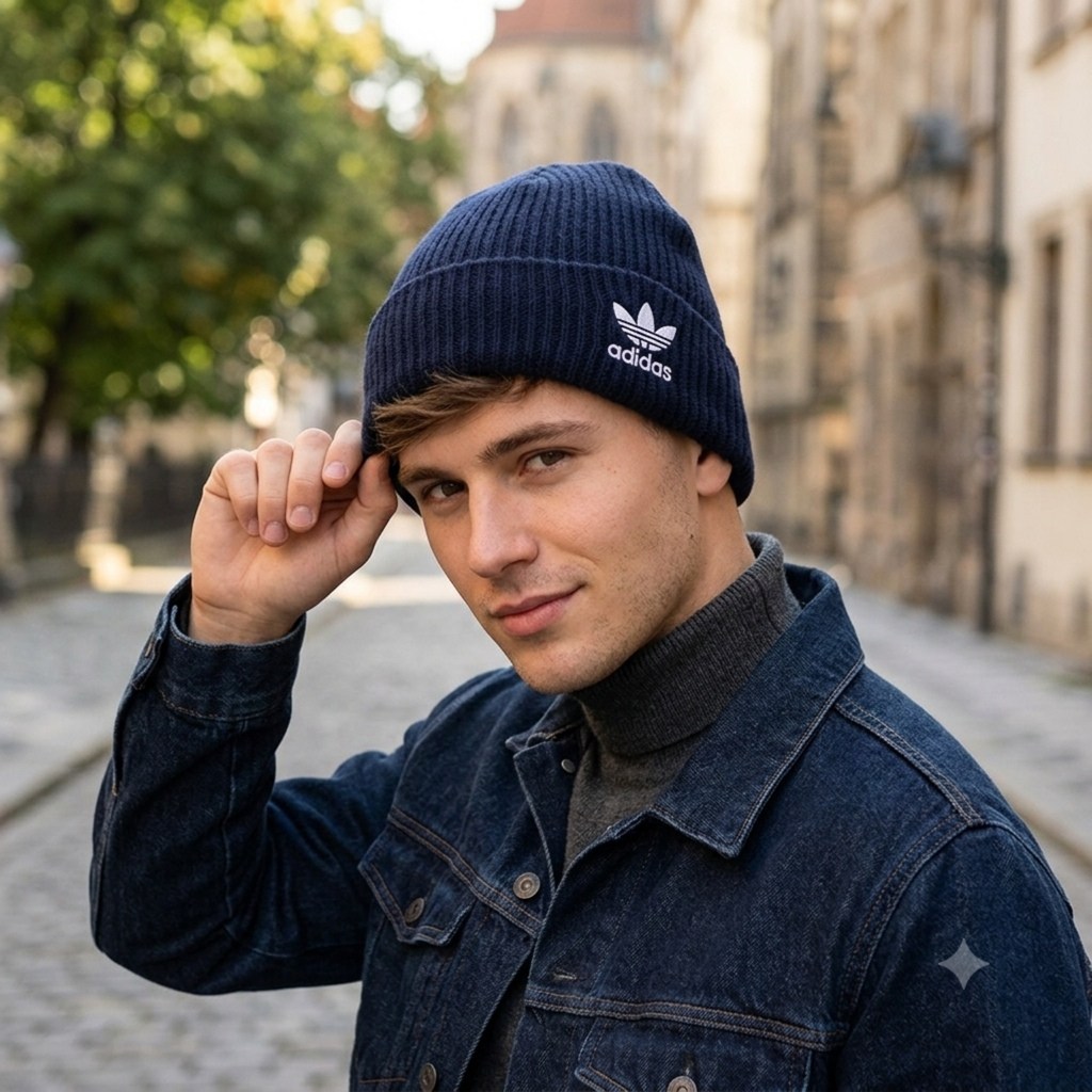 шапка adidas originals,adidas original,стильная шапка,шапка бини мужская,шапка адидас