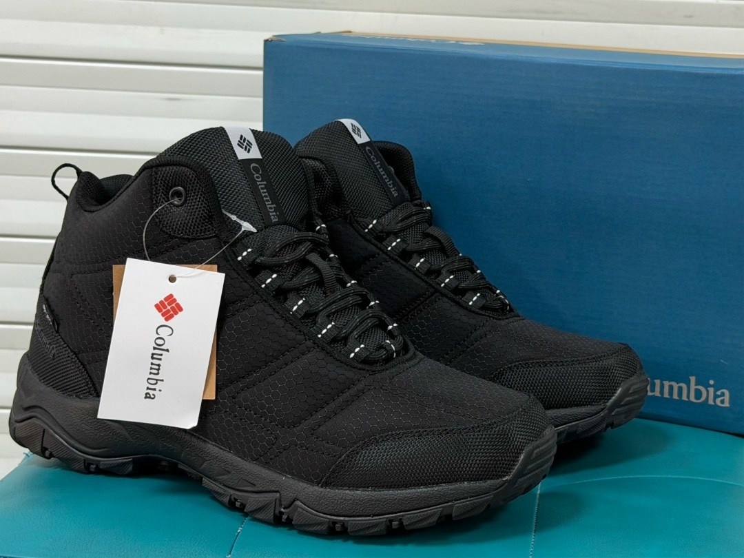 зимние ботинки columbia firecamp,зимние ботинки columbia,кроссовки зимние columbia высокие мужские чёрные,мужские зимние кроссовки columbia,ботинки columbia