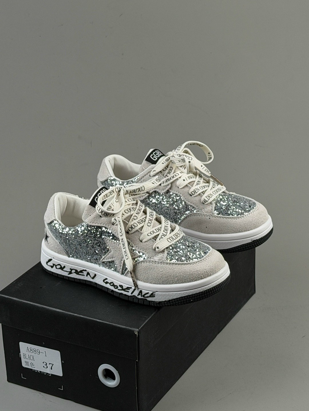 golden goose кеды блестящие,golden goose кеды glitter,golden goose hi star silver glitter,,golden goose sneakers silver metallic glitter