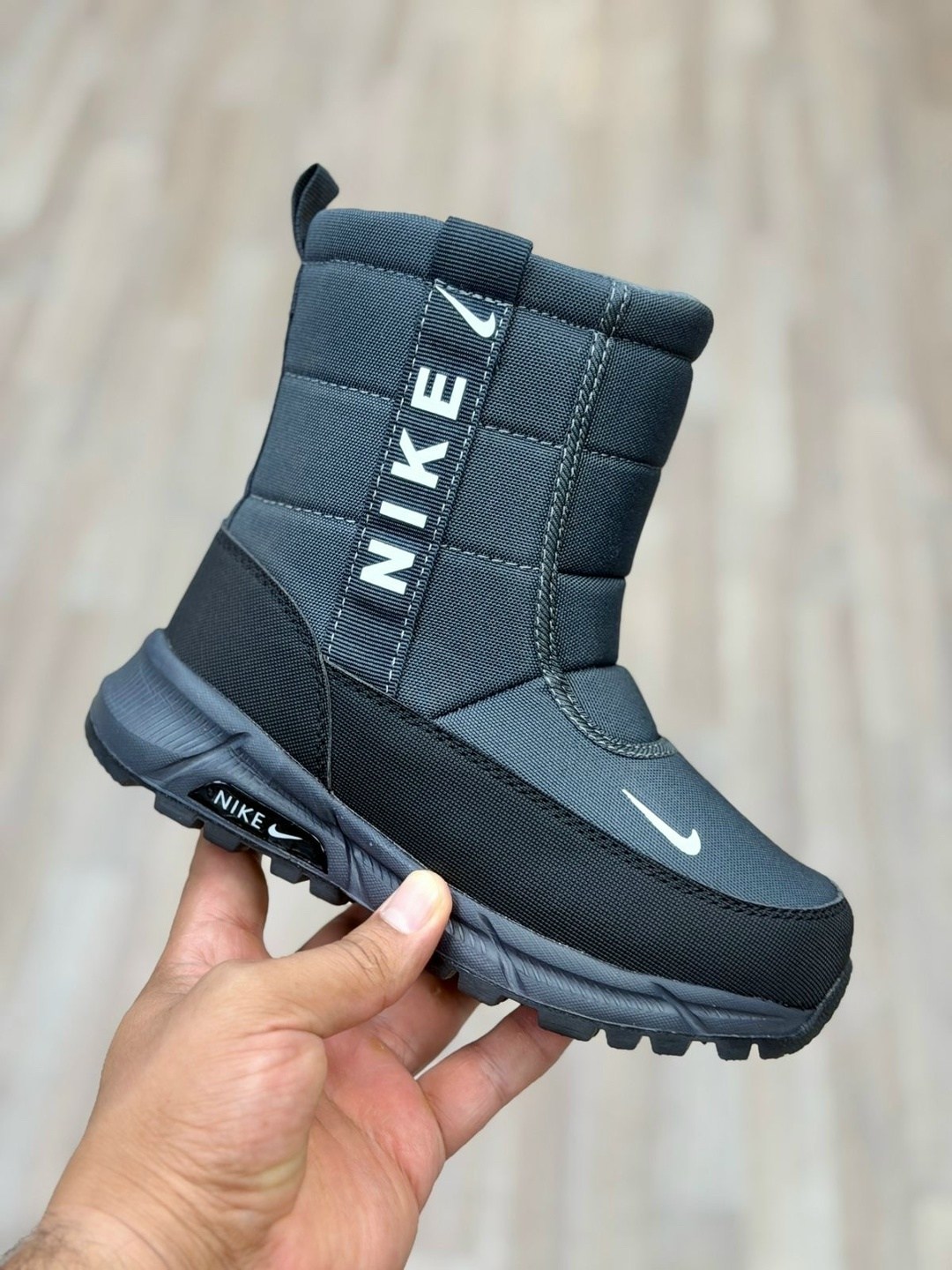 дутики nike мужские зимние,дутики,дутики nike арт 5714,дутики nike,мужские дутики 2348-3 темно-синие