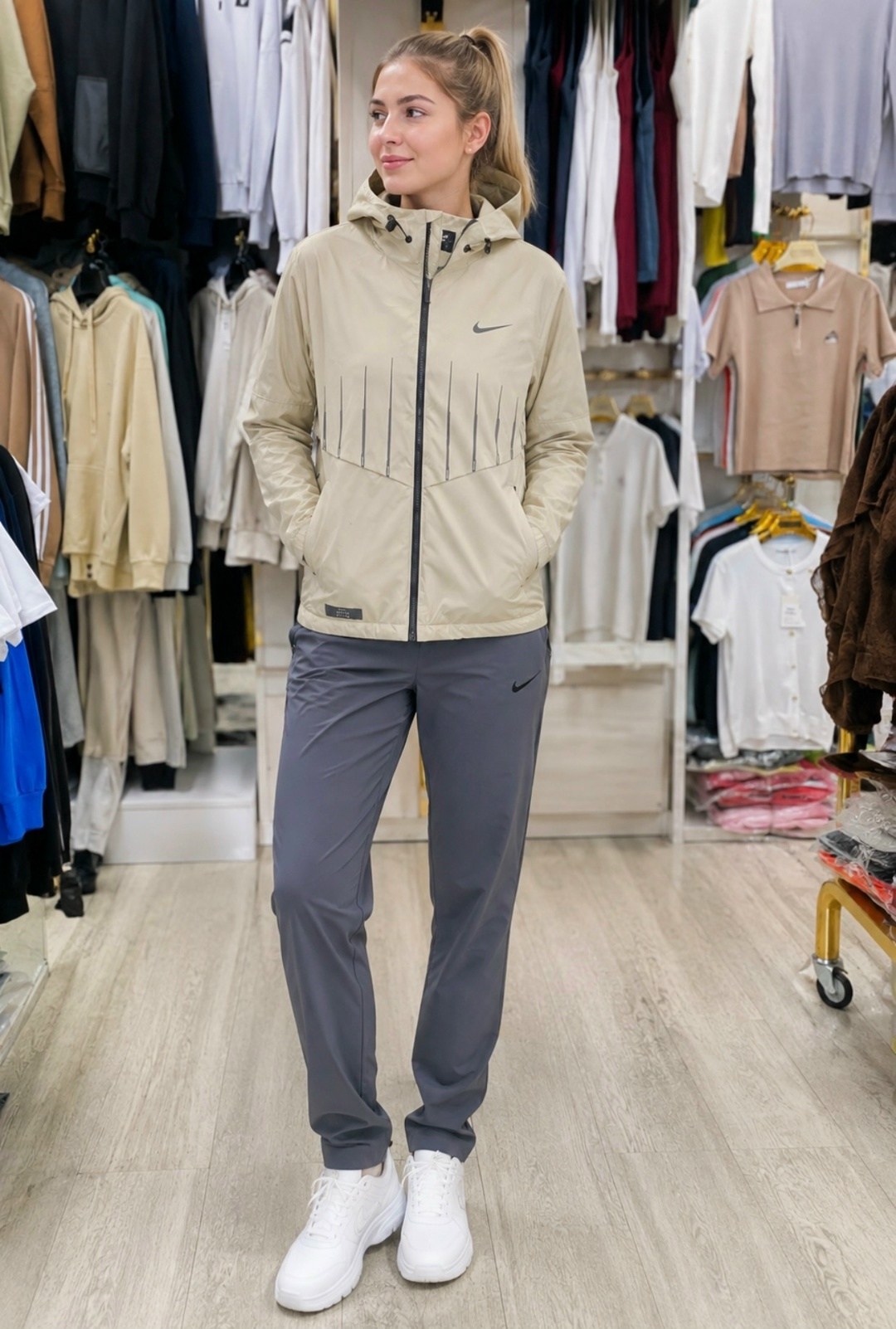 спортивный костюм nike tracksuit,ветровка nike,костюм nike sportswear tracksuit,ветровка nike nike,женская куртка nike