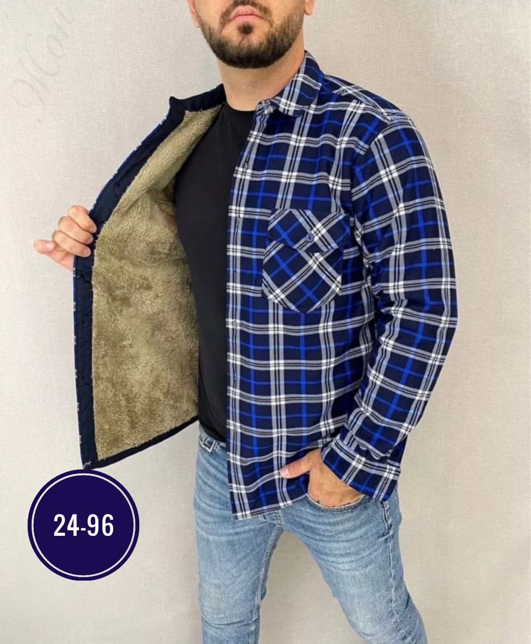 рубашка теплая на флисе,рубашка в клетку теплая h&h fashion,рубашка на меху,мужская клетчатая рубашка,рубашка теплая мужская