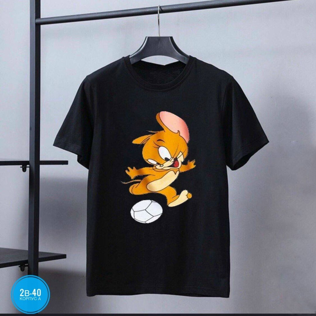 футболки женская,футболка том и джерри,футболка с принтом tom and jerry,принт футболки,футболка с принтом том и джерри