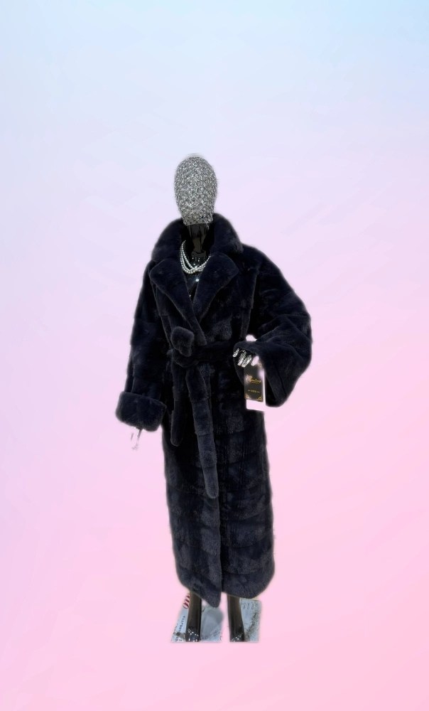 длинная шуба из меха норки blackglama с поясом,длинная женская шуба из меха норки чёрный,шуба из аукционного меха норки blackglama vericci 735774003,шуба из аукционного меха норки blackglama,длинная ж