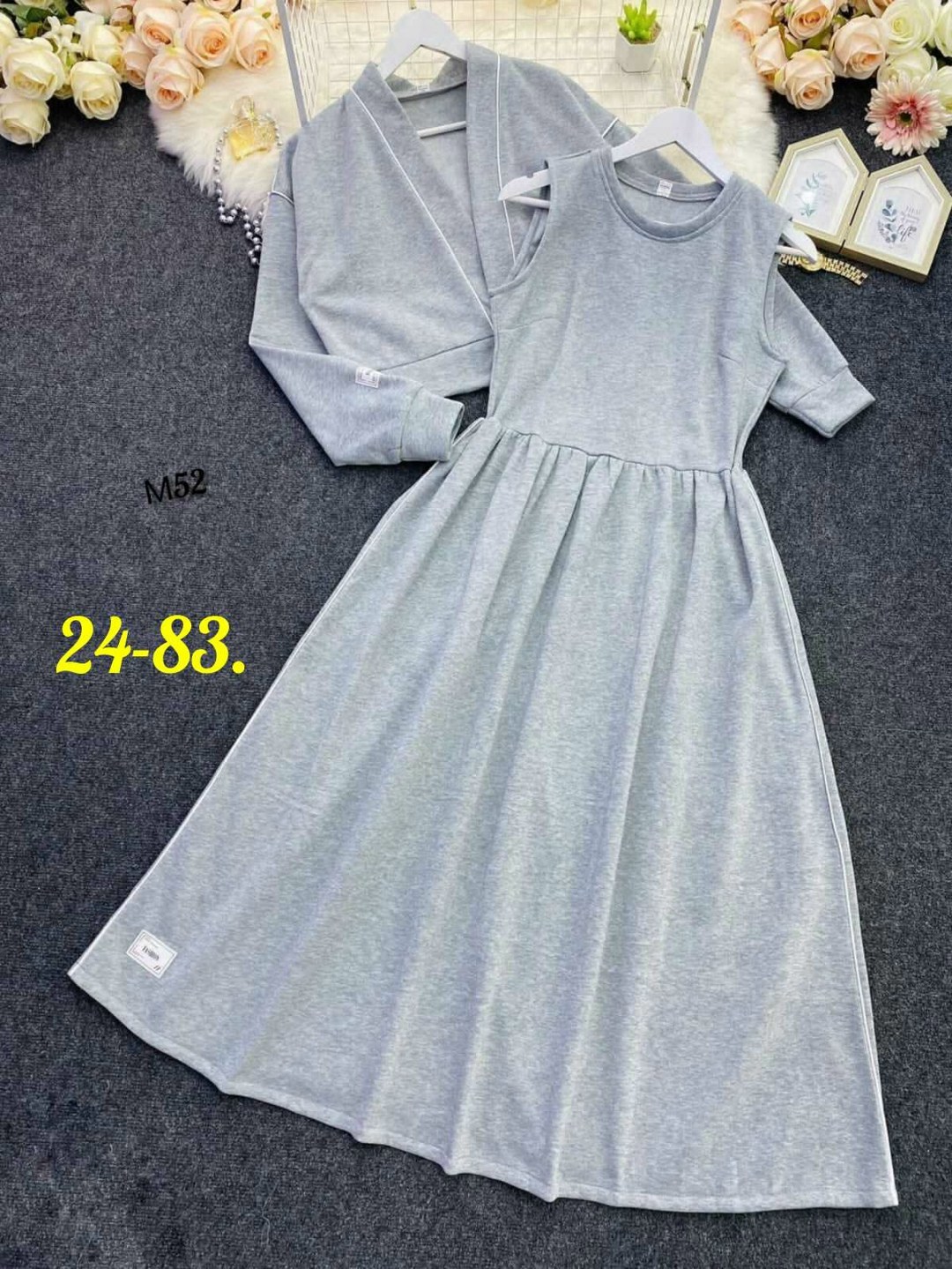 платье на флисе,комплект платье,платье 👗,костюм с юбкой,женский костюм двойка