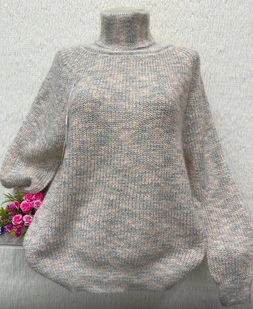 кофта из ангоры,мохеровая кофта,кофта теплая,свитер женский вязаный,женский вязаный свитер теплый