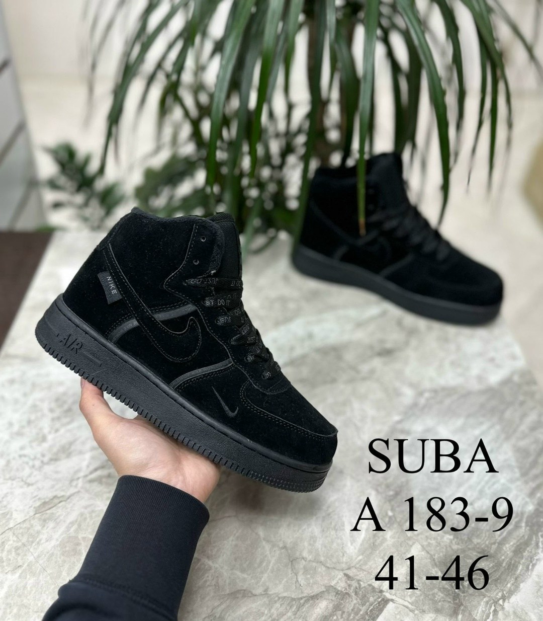 мужские зимние кроссовки nike air force 1 mid 'black',кроссовки nike air force 1 зимние,кроссовки nike air force 1 mid a117034 black зимние с мехом,зимние кроссовки nike air force,зимние кроссовки nik