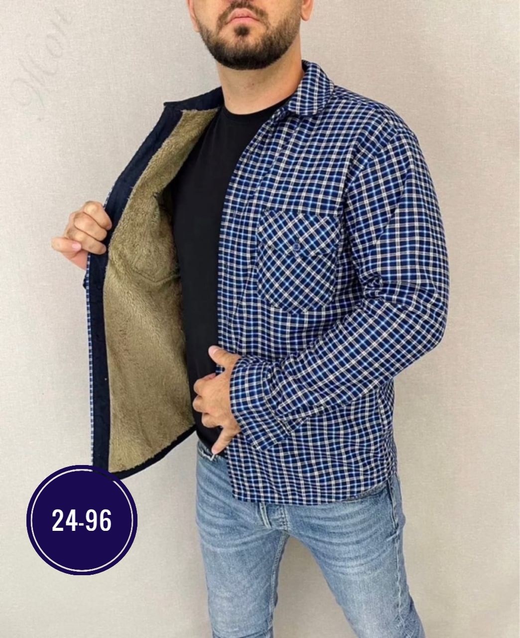 рубашка теплая на флисе,рубашка в клетку теплая h&h fashion,рубашка на меху,мужская клетчатая рубашка,рубашка теплая мужская