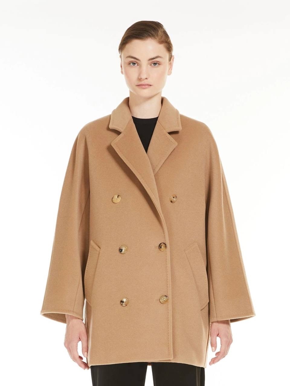 полупальто женское,пальто оверсайз,пальто max mara,max mara,двубортное пальто