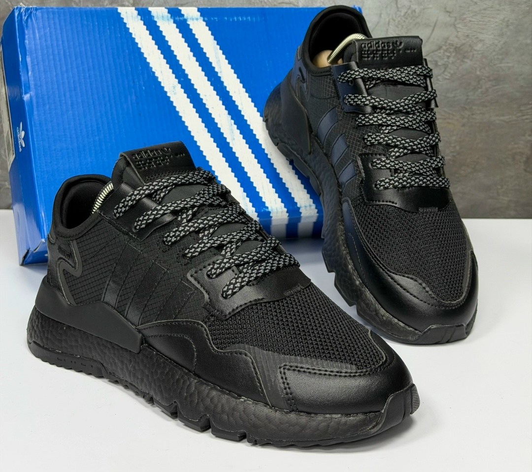 кроссовки adidas nite jogger,кроссовки adidas jogger nite черные,кроссовки мужские adidas,adidas originals nite jogger core black,кроссовки adidas