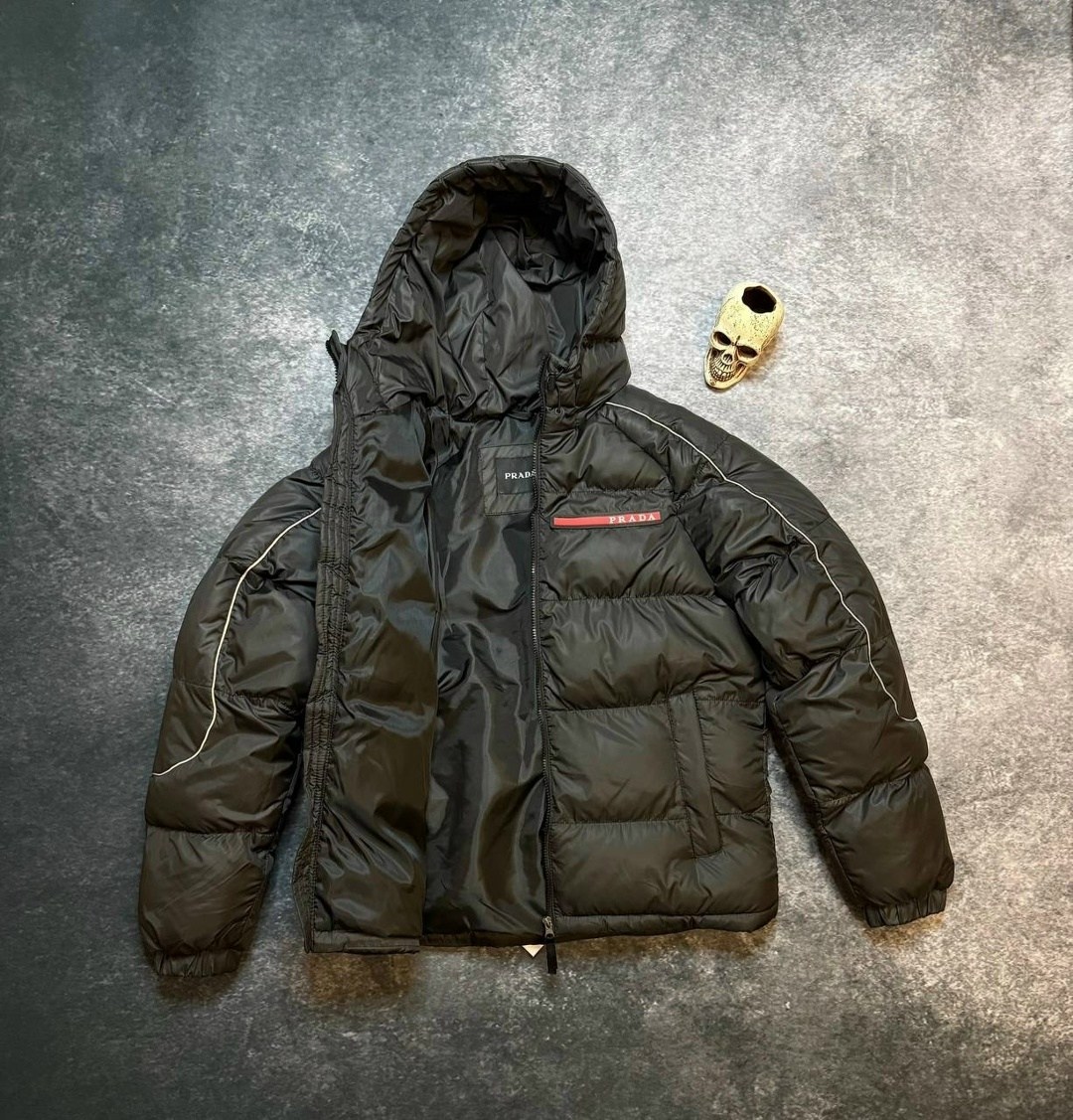 пуховик prada,пуховик мужской prada,куртка зимняя,зимняя куртка мужская prada,мужская зимняя куртка