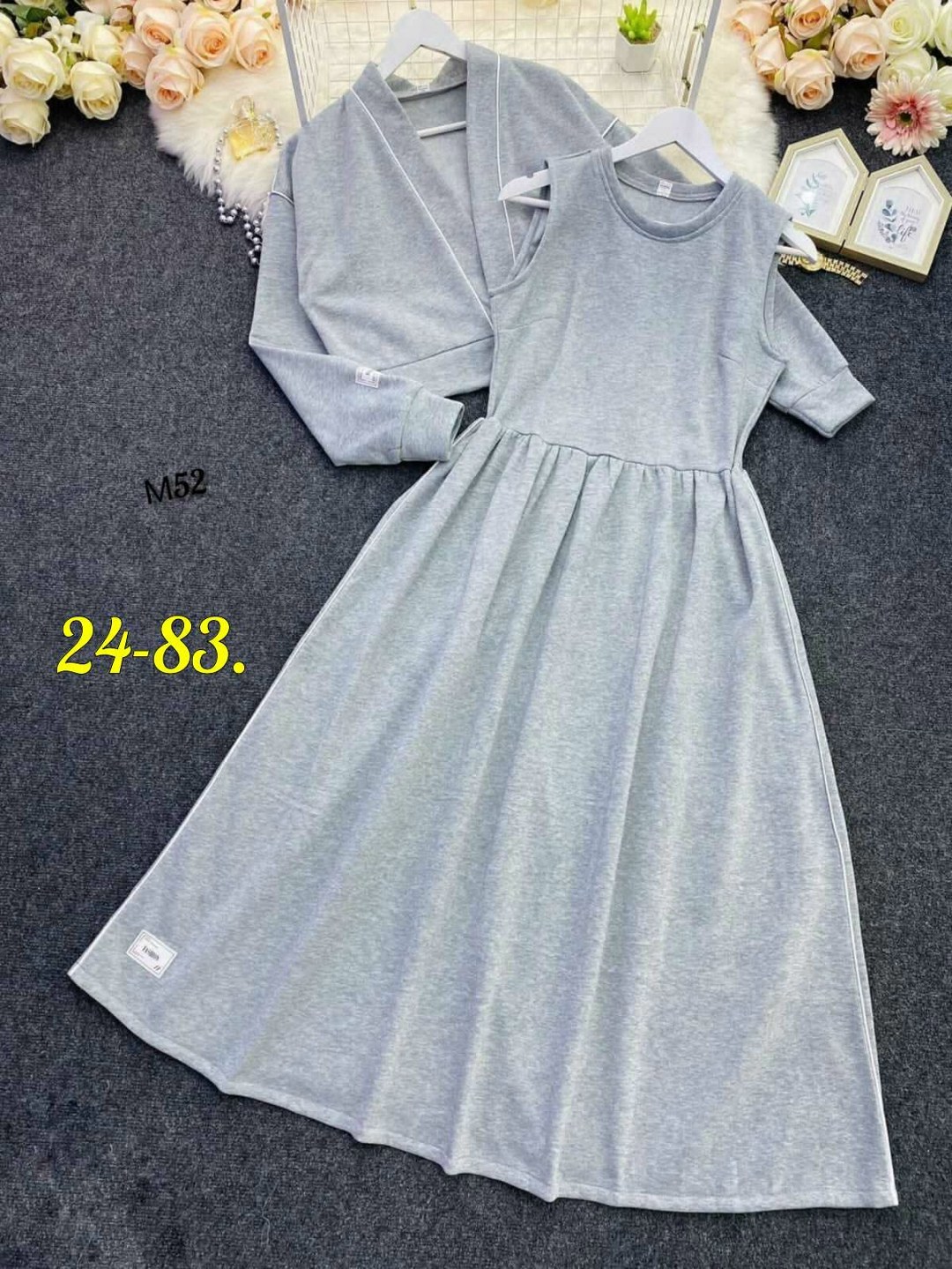 платье на флисе,комплект платье,платье 👗,костюм с юбкой,женский костюм двойка