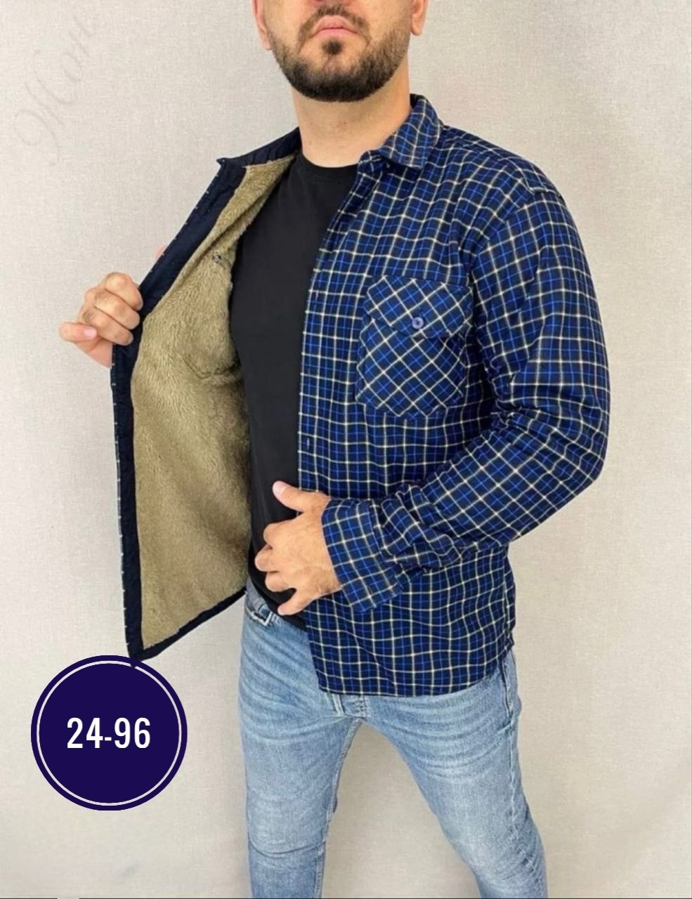 рубашка теплая на флисе,рубашка в клетку теплая h&h fashion,рубашка на меху,мужская клетчатая рубашка,рубашка теплая мужская