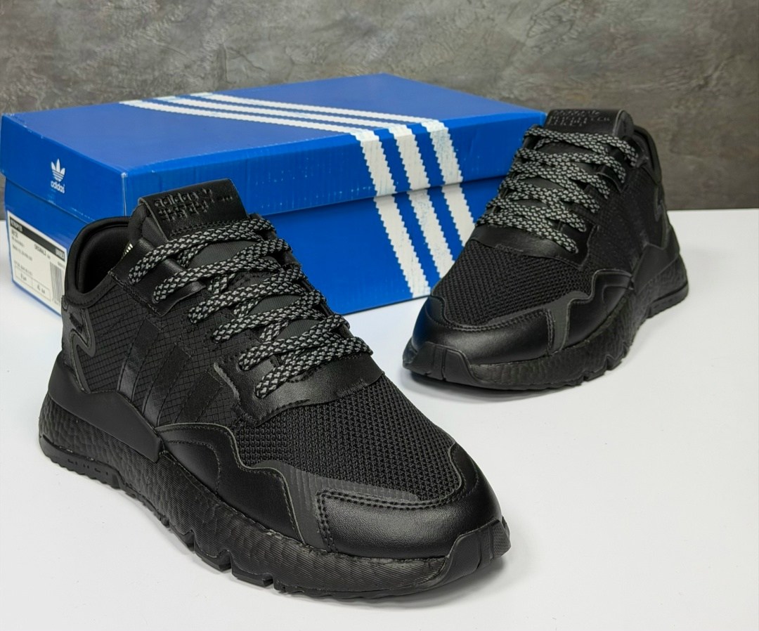кроссовки adidas nite jogger,кроссовки adidas jogger nite черные,кроссовки мужские adidas,adidas originals nite jogger core black,кроссовки adidas