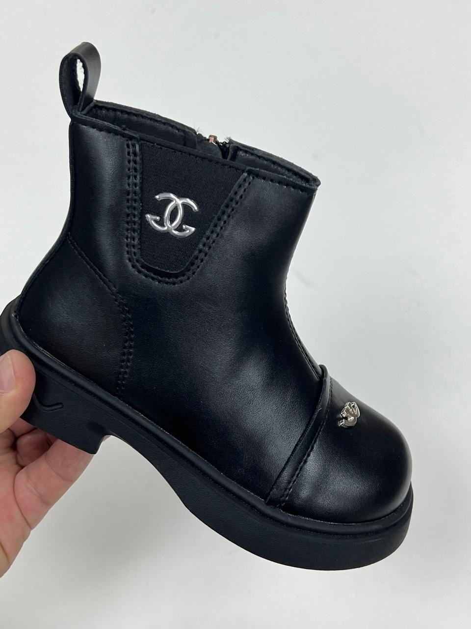 ,ботинки chanel,ботиночки,брендовая ,женские ботинки