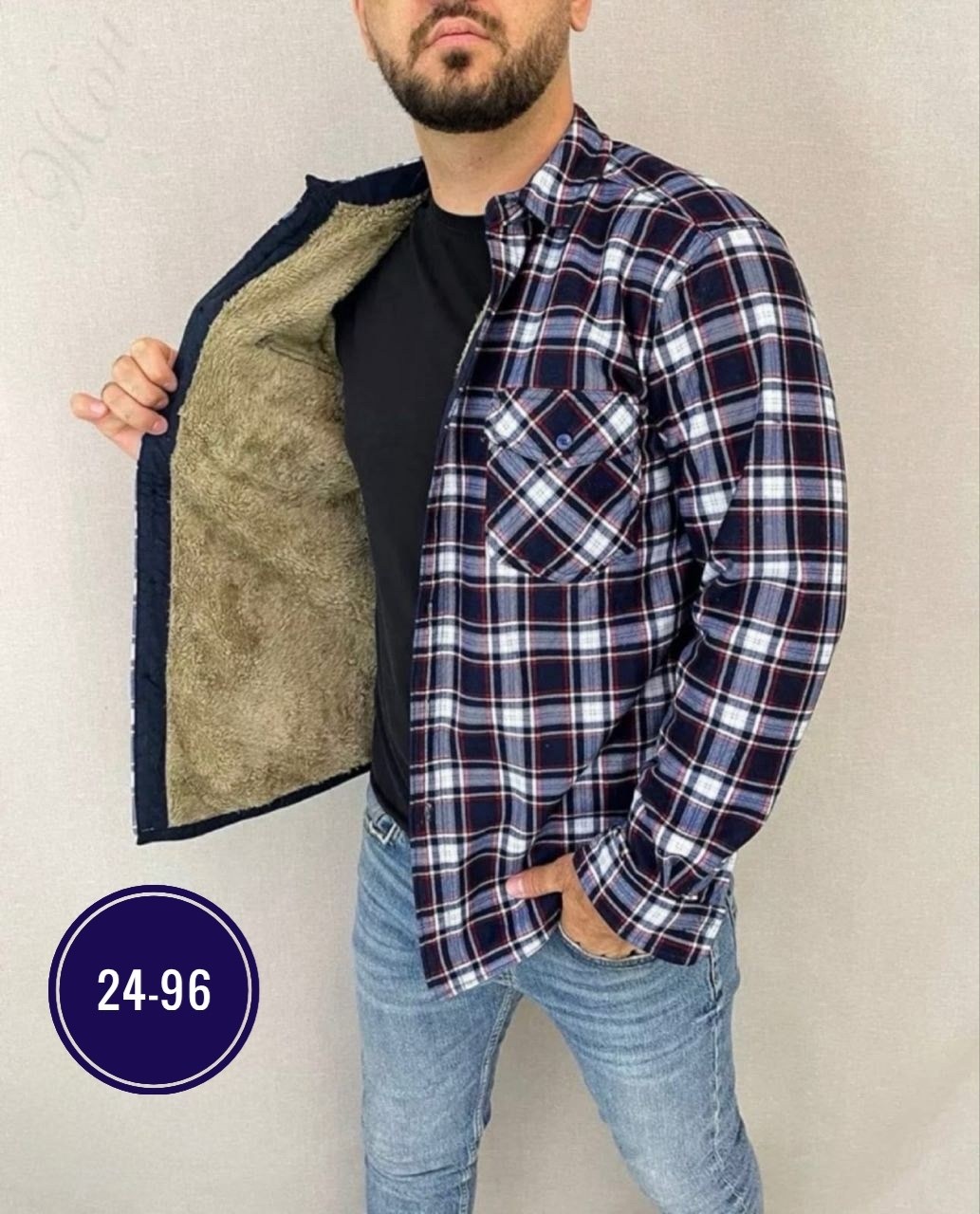 рубашка теплая на флисе,рубашка в клетку теплая h&h fashion,рубашка на меху,мужская клетчатая рубашка,рубашка теплая мужская