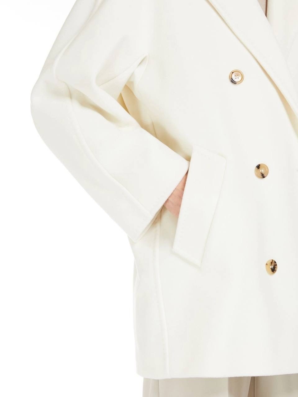 двубортное пальто,укороченное пальто,max mara,женские пальто,полупальто