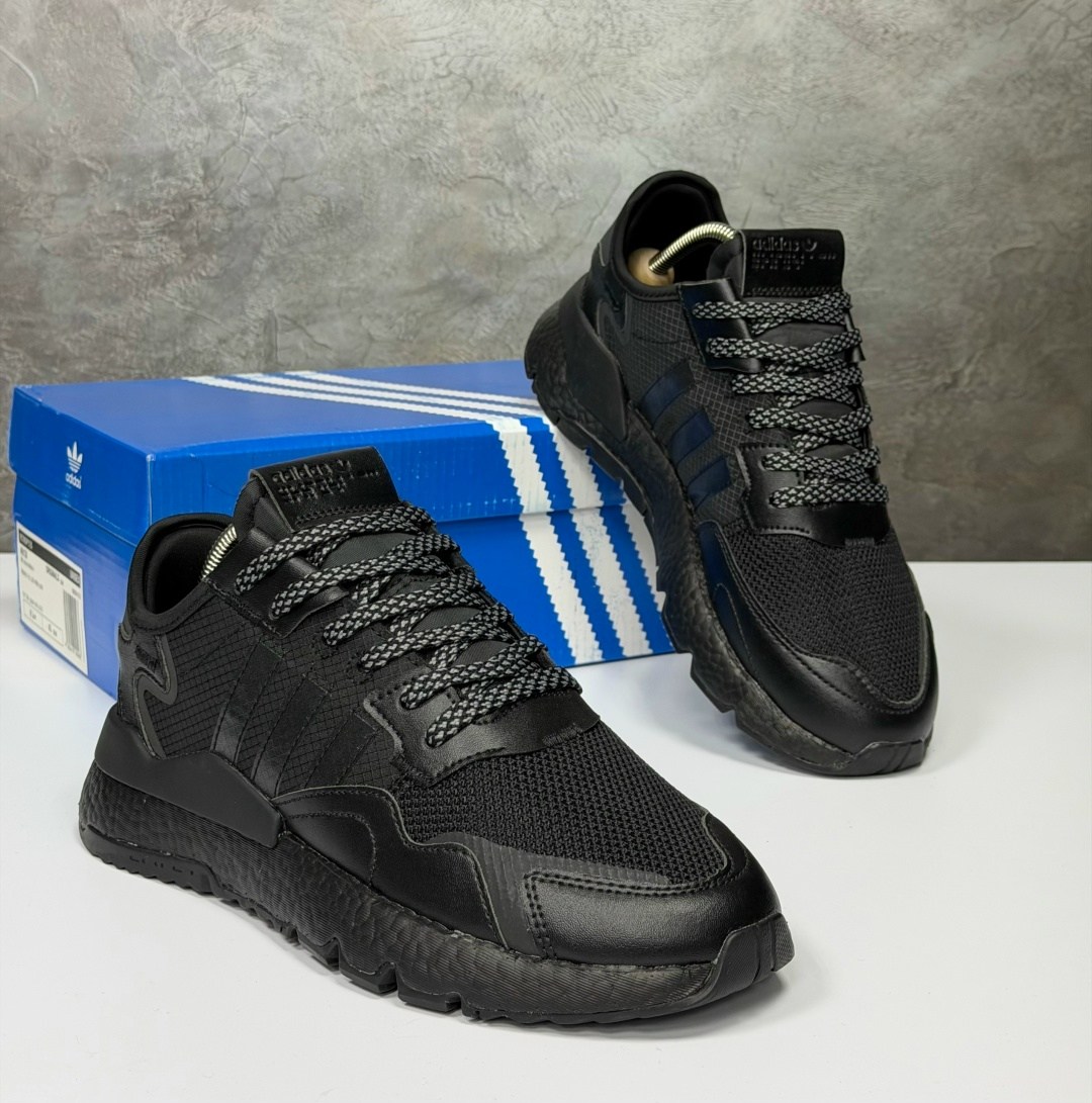 кроссовки adidas nite jogger,кроссовки adidas jogger nite черные,кроссовки мужские adidas,adidas originals nite jogger core black,кроссовки adidas